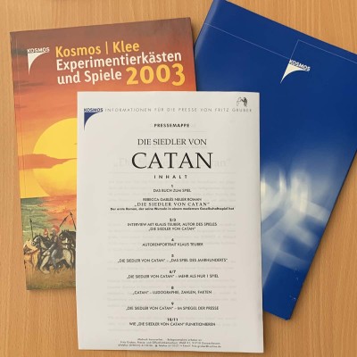 Kosmos Press Kit - 2003 Catan Book