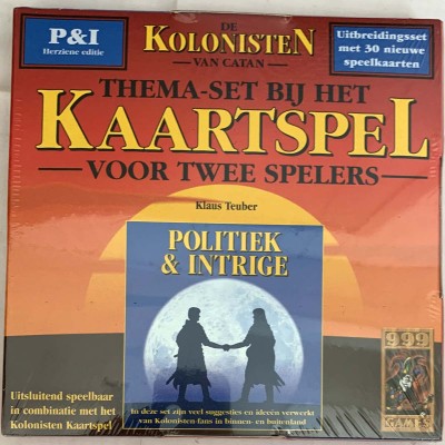 Kaartspel - Politiek & Intrige v2 - 2003