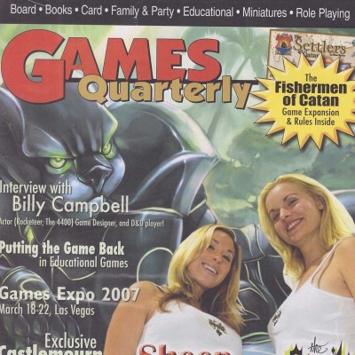 Games Quarterly Issue 12, 2007 Fishermen of Catan Expansion