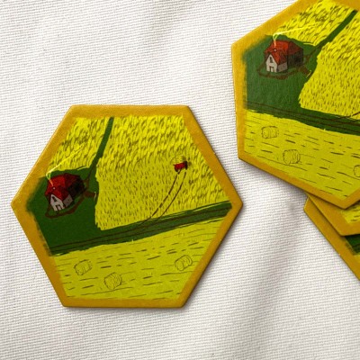 Hex - Farm - Spielmaterial