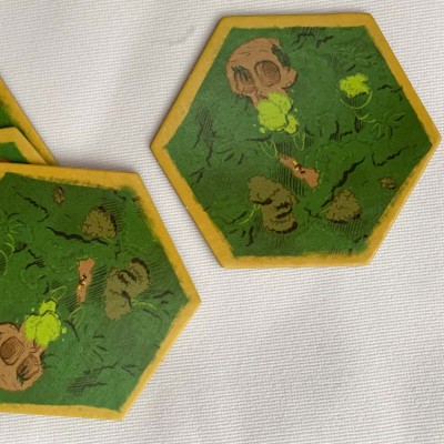 Hex - Jungle - Spielmaterial