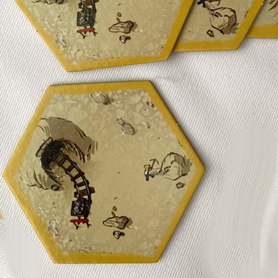 Hex - Mining - Spielmaterial