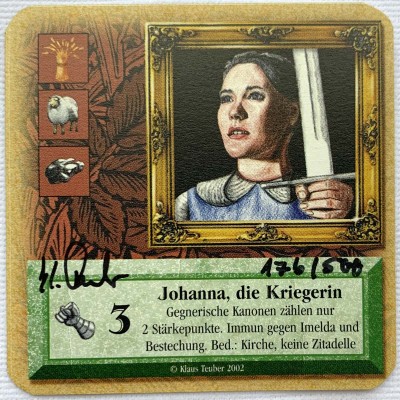 Johanna, die Kriegerin - Signed 2002