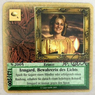 Irmgard, Bewahrerin des Lichts - Signed 2005