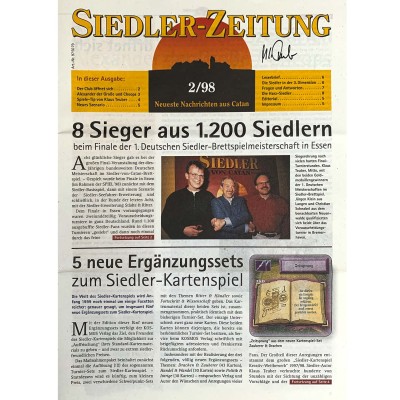 Catan News - 1998 Issue 02 - Signed