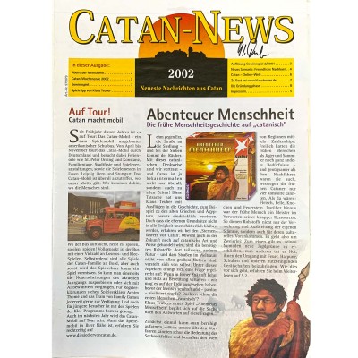 Catan News - 2002 - Signed