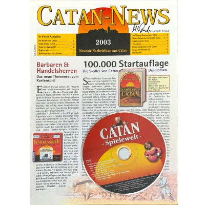 Catan News - 2003 + Free CD - Signed