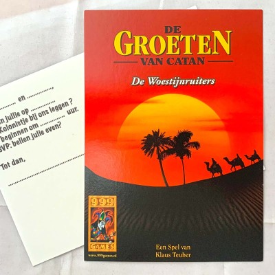 Promotional Postcard - De Woestijnruiters