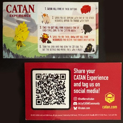 2025 Promotional Pin Card 2025 Promotional Pin Card