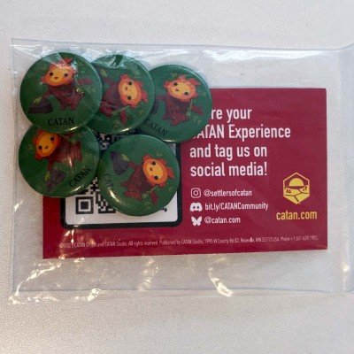 Promotional Pin Bag - Wood