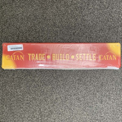 Metal Number Plate - Euro