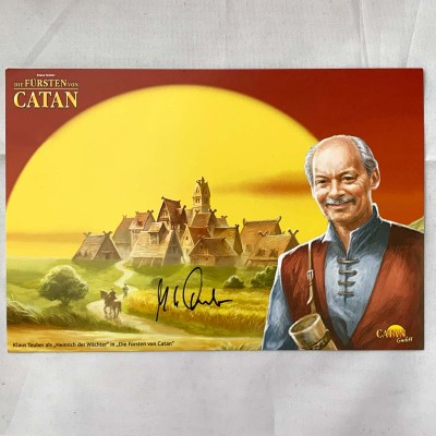 Postcard - Settlers of Catan - Signed