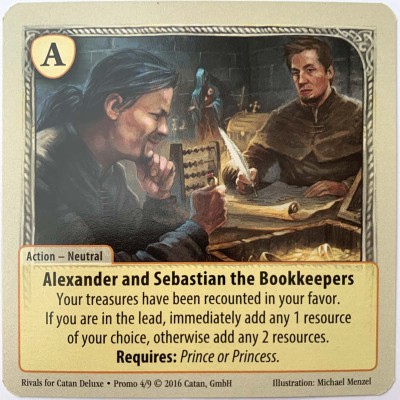 Alexander and Sebastian, the Bookkeepers ‐ 2017 Rivals Deluxe Promo 4/9 Alexander and Sebastian, the Bookkeepers ‐ 2017 Rivals Deluxe Promo 4/9