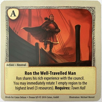 Ron the Well-Travelled Man ‐ 2017 Rivals Deluxe Promo 9/9