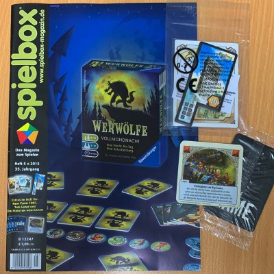 Spielbox 2015 with Catan Promo Card