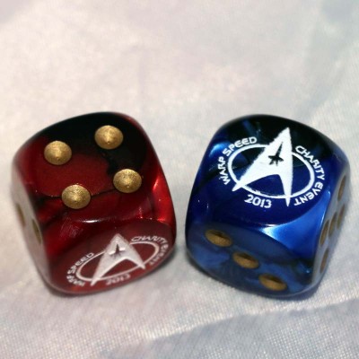 Star Trek Dice - Warp Speed Charity Event 2013