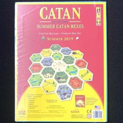Summer Catan Hexes - Summer 2019 Summer Catan Hexes - Summer 2019