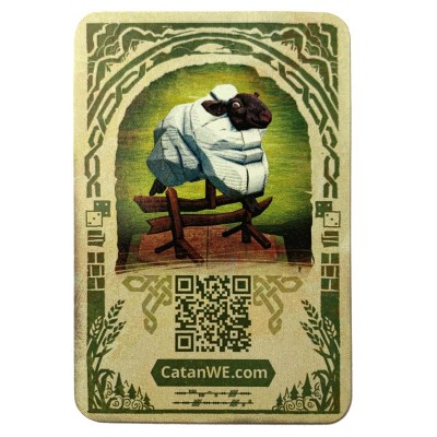 Catan World Explorers - Sheep Promo Card 2019